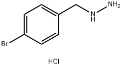 1-(4-bromobenzyl)hydrazine dihydrochloride Struktur