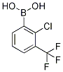 2-Chloro-3-(trifluoromethyl)benzeneboronic acid 98% Struktur