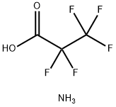 Ammonium pentafluoropropionate