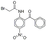 5-Nitro-2-(bromoacetamido)benzophenone-d5 Struktur