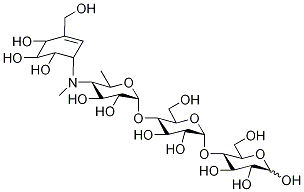 N-Methyl Acarbose Struktur