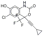 rac 7-Hydroxy Efavirenz-d4 Struktur