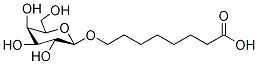 8-(-D-Galactopyranoside)-octanoic AcidDiscontinued Struktur