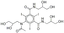 Iohexol-d5 Struktur