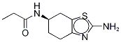 (-)-2-Amino-6-propionamido-d3-tetrahydrobenzothiazole Struktur