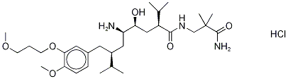 Aliskiren-d6 Hydrochloride Struktur