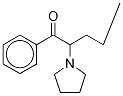 α-PVP-d8 Hydrochloride Struktur