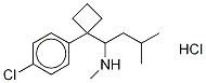 DESMETHYL SIBUTRAMINE-D6, HYDROCHLORIDE Struktur