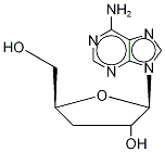 Cordycepin-13C5 Struktur