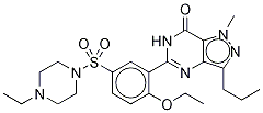 Homo Sildenafil-d5 Struktur