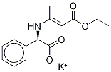 2-[N-(D-Phenylglycine-d5)]crotonic Acid Ethyl Ester Potassium Salt Struktur