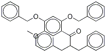 5-(Bis-benzyl)ethanone-2,4-bis(phenylMethoxy)anisole Struktur