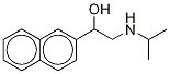 (+/-)-Pronethalol-d6 Struktur