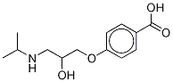 4-(2-Hydroxy-3-isopropylaMinopropoxy)benzoic Acid-d7 Struktur