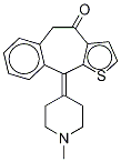 4-Oxo Ketotifen Struktur