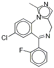 MidazolaM-13C3 Struktur