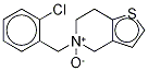 Ticlopidine-d4 N-Oxide Struktur