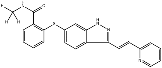 AG 013736-d3 Structure