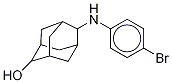 6-[(4-BroMophenyl-d5)aMino]tricyclo[3.3.1.13,7]decan-2-ol Struktur