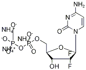 GeMcitabine 5'-Diphosphate AMMoniuM Salt Struktur