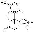 DihydroMorphinone-d3 N-Oxide Struktur