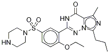 N-DESETHYL VARDENAFIL-D8 Struktur