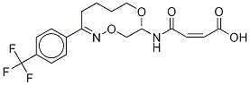 Fluvoxamine Maleic Acid Monoamide (Fluvoxamine Maleate Impurity) Struktur