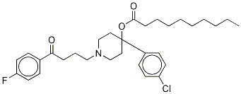 Haloperidol-d4 Decanoate Struktur