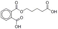 Mono(4-carboxybutyl) Phthalate-d4 Struktur