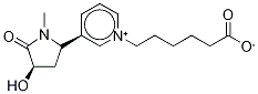 trans-3'-Hydroxy Cotinine N-6-Hexanoic Acid Struktur