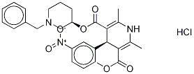 rac Benidipine-d5 Hydrochloride Struktur