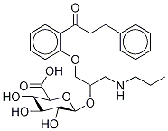 Propafenone β-D-Glucuronide Struktur