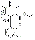 O-DesMethyl Felodipine-d5 Struktur