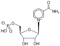 β-NicotinaMide Mononucleotide-13C5 Struktur