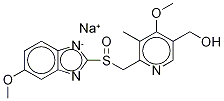 5-Hydroxy Omeprazole-d3 Sodium Salt Struktur