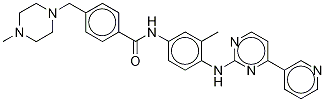 Imatinib Para-diaminomethylbenzene Impurity Trihydrochloride Struktur