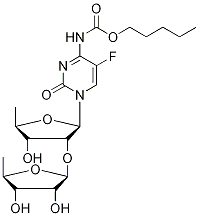 2'-O-(5'-Deoxy-β-D-ribofuranosyl) Capecitabine-d11 Struktur