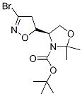 3-BroMo-5-((4R)-N-tert-butoxycarbonyl-2,2-diMethyloxazolidine)isoxazoline
(Mixture of DiastereoMers) Struktur