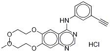 Erlotinib-d6 Hydrochloride Struktur