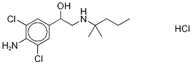 Clenhexerol-d7 Hydrochloride Struktur