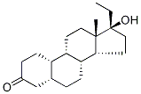 4,5α-Dihydro Norethandrolone-d5 (Major) Struktur