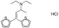 ThiaMbutene-d10 Hydrochloride Struktur