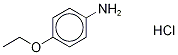 4-(Ethoxy-d5)phenylaMine Hydroc Struktur