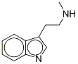 [2-(1H-Indol-3-yl)ethyl](Methyl-d3)laMine Struktur