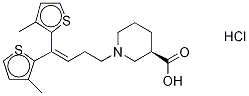 Tiagabine-methyl-d6 Hydrochloride Struktur