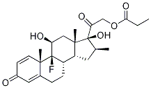 Betamethasone 21-Propionate-d5 Struktur