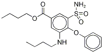 Bumetanide-d5 Butyl Ester, 1216685-32-3, 結(jié)構(gòu)式