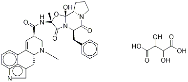 Ergotamine-13C,d3 Tartrate Struktur