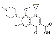 N-Methyl Gatifloxacin-d3 Struktur