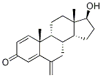 17β-Hydroxy Exemestane-d3 Struktur